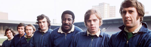 Harry Redknapp and Geoff Hurst in 1971